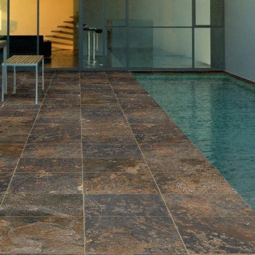 Piastrella in gres porcellanato - CLIFT - KTL Ceramica - opaca / a rilievo / da interno