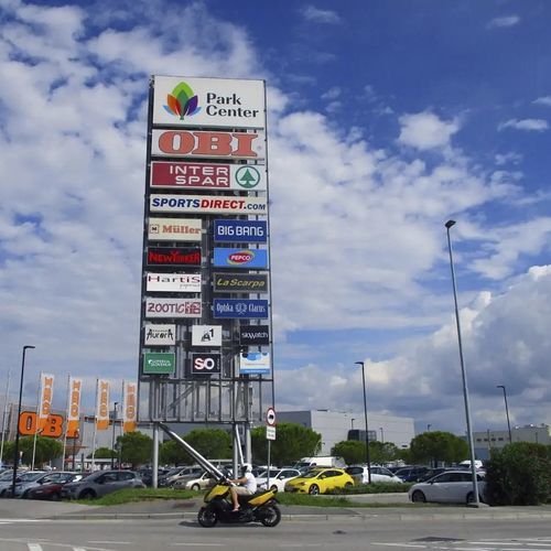 Insegna pubblicitaria a pavimento - TOWER - Elmont Bled d.d. - LED