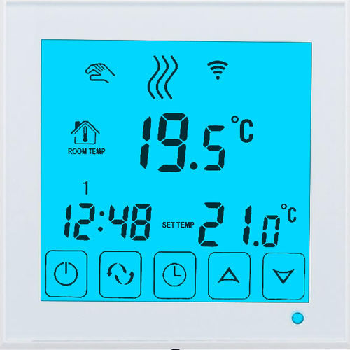 Termostato elettronico - Q6WIFI-PE - Globovac Ltd - programmabile / manuale / per riscaldamento