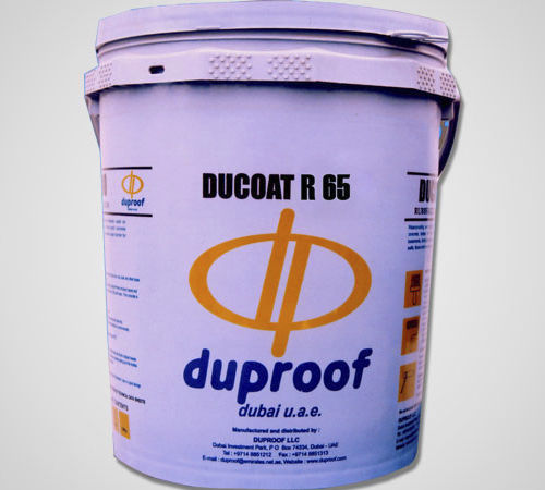 Intonaco di protezione - DUCOAT R 65 - Duproof LLC - da esterno / per muro / per calcestruzzo
