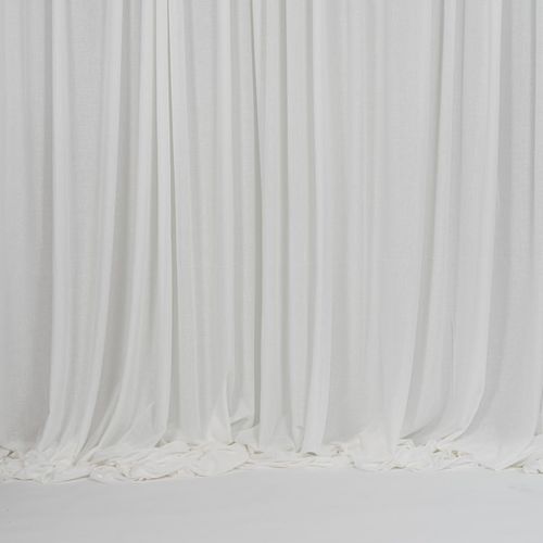 Tendina voile a tinta unita - CLARABELLA    - BLOOMING - in lino / sintetica / in poliestere (PES)