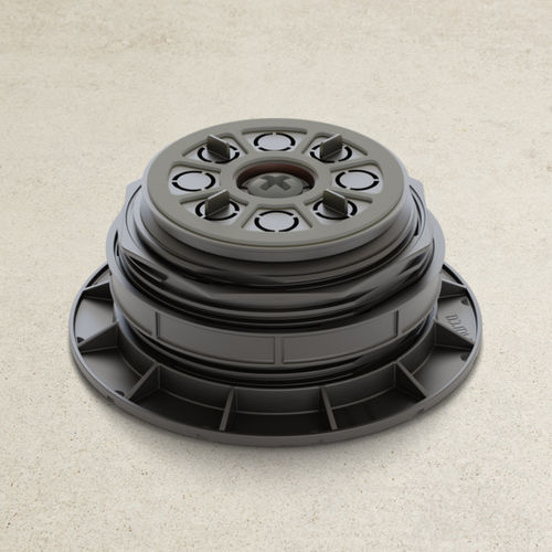 Supporto per pavimento sopraelevato in polipropilene - RING C30 - ARTTROS LEVELLING SYSTEMS - da interno / da esterno / ad altezza fissa