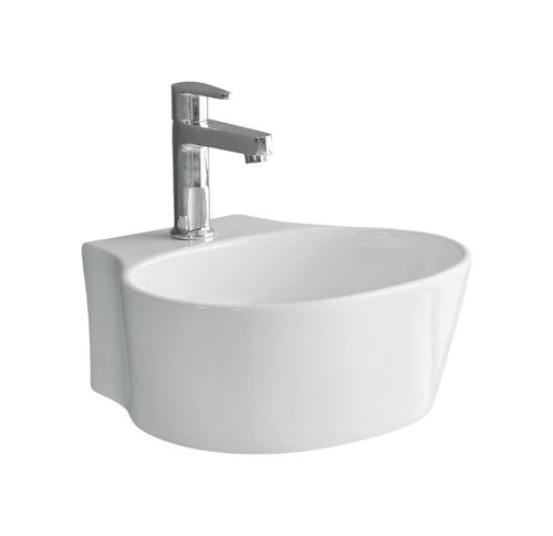 Lavabo da appoggio - ABELIA - ASIAN GRANITO INDIA - in porcellana / rotondo / senza foro