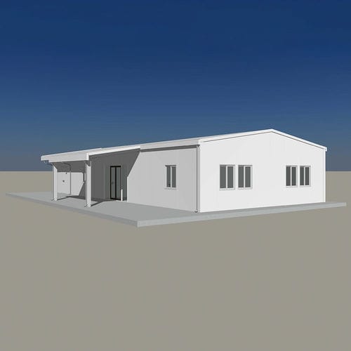 Edificio prefabbricato - PT220960 - Zhejiang Putian Integrated Housing Co., Ltd. - in acciaio / su ossatura metallica / per ufficio