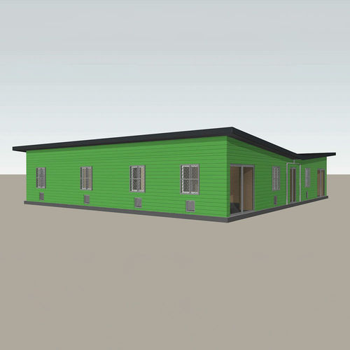 Casa prefabbricata - PT220404 - Zhejiang Putian Integrated Housing Co., Ltd. - ecologica / contemporanea / a un piano