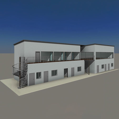 Casa prefabbricata - PT220222 - Zhejiang Putian Integrated Housing Co., Ltd. - ecologica / contemporanea / a due piani