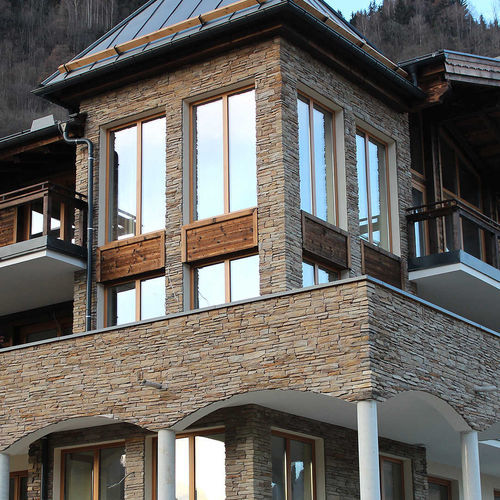 Paramento in pietra - GORNER - Thermostone - indoor / per esterni / da incollare
