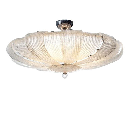 Plafoniera classica - FLUSH MOUNT - SimoEng SRLS - rotonda / in vetro / in vetro di Murano