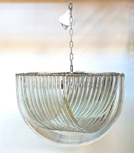 Lampada a sospensione - TRIEDRO - SimoEng SRLS - in metallo / in vetro di Murano / contemporanea