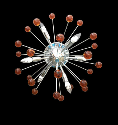 Applique contemporanea - STAR - SimoEng SRLS - da interno / in metallo / in vetro di Murano