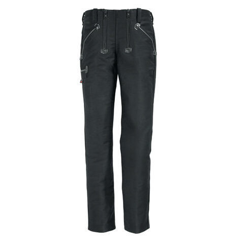 Pantalone da lavoro - EWALD - FHB ORIGINAL GMBH & CO. KG - in pelle / in ecopelle / nero