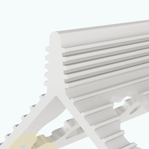 Profilo decorativo in acciaio galvanizzato - P1010  - ISIK PERDE RAYLARI SAN. TIC A.S. - in PVC / per angolo esterno / ad angolo