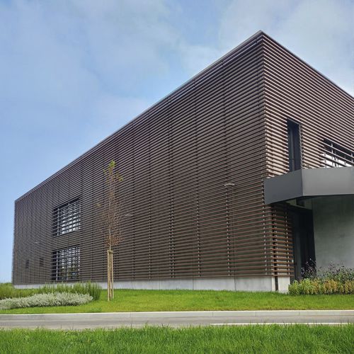 Rivestimento di facciata orizzontale - BATTENS 50 - ForMe - in tubi / in alluminio estruso / con clip di fissaggio
