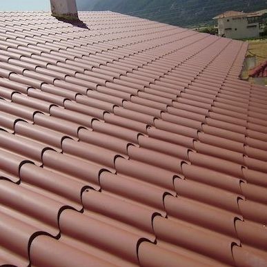 Pannello per coperture a falde - InsoTile - KAMARIDIS GLOBALWIRE GROUP - in acciaio / in ceramica / aspetto tegola