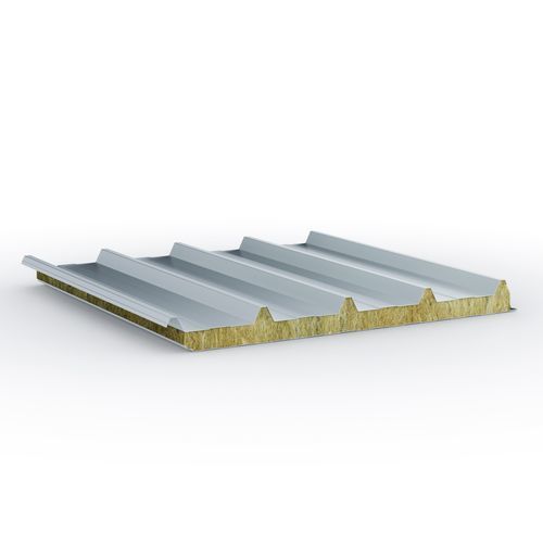 Pannello per coperture a falde - EuroWool RW - KAMARIDIS GLOBALWIRE GROUP - in acciaio galvanizzato / in lamiera d'acciaio / aspetto metallo