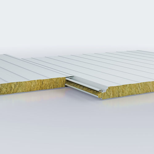 Pannello per coperture a falde - EuroWool SFW - KAMARIDIS GLOBALWIRE GROUP - in acciaio galvanizzato / in lamiera d'acciaio / aspetto metallo