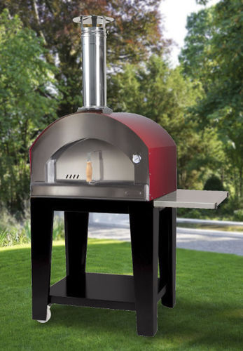 Forno a pizza per uso residenziale - CAMPAGNOLO - Rossofuoco Srl - a legna / a libera installazione / a 1 camera
