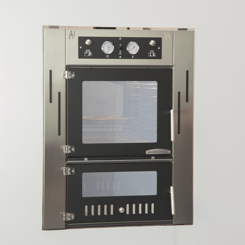Forno a pizza per uso residenziale - QUATTROSTAGIONI - Rossofuoco Srl - a legna / a convezione / da incasso