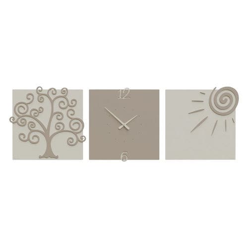 Orologio contemporaneo - 10-333 series - Calleadesign snc di L. Callea e C - a muro / analogico / in MDF