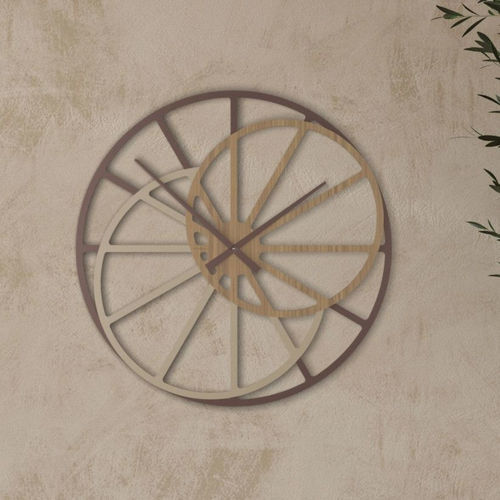 Orologio contemporaneo - Theresa - Calleadesign snc di L. Callea e C - a muro / analogico / in legno