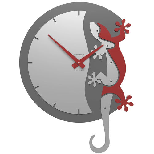 Orologio contemporaneo - gecko - Calleadesign snc di L. Callea e C - a muro / analogico / in legno