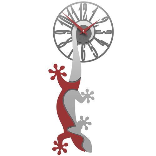 Orologio contemporaneo - gecko  - Calleadesign snc di L. Callea e C - a muro / analogico / in legno