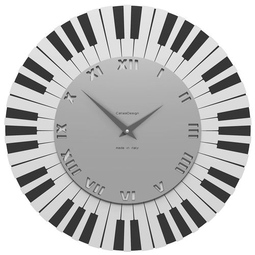 Orologio contemporaneo - Donizetti  - Calleadesign snc di L. Callea e C - a muro / analogico / in legno