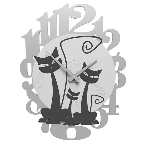Orologio contemporaneo - 53-10-1-5 - Calleadesign snc di L. Callea e C - a muro / analogico / in legno