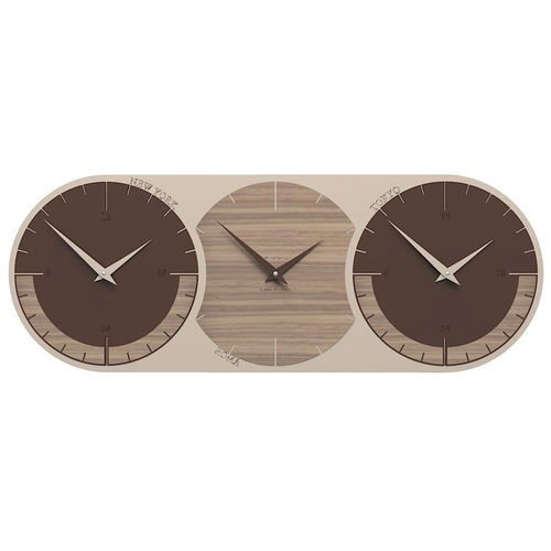 Orologio contemporaneo - World clock 3 - Calleadesign snc di L. Callea e C - a muro / analogico / per ufficio