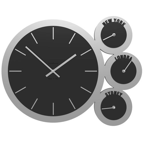 Orologio contemporaneo - London - Calleadesign snc di L. Callea e C - a muro / analogico / in legno