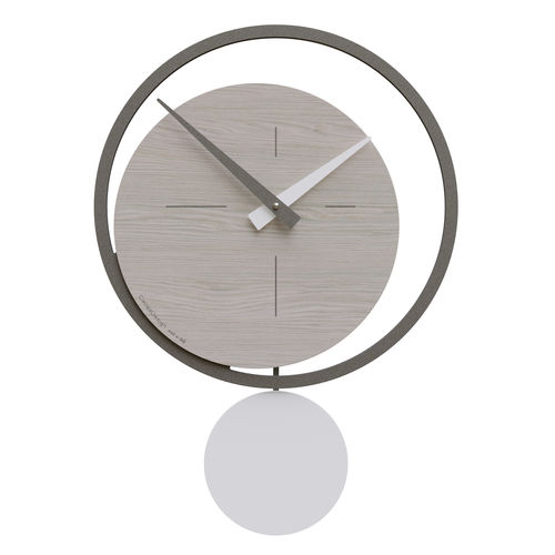 Orologio contemporaneo - Eclipse - Calleadesign snc di L. Callea e C - a muro / analogico / in alluminio