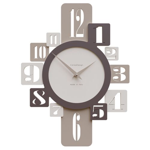 Orologio design originale - Onyx - Calleadesign snc di L. Callea e C - a muro / analogico / in alluminio
