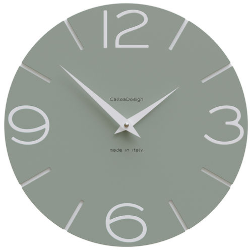 Orologio contemporaneo - Smile - Calleadesign snc di L. Callea e C - a muro / analogico / in alluminio