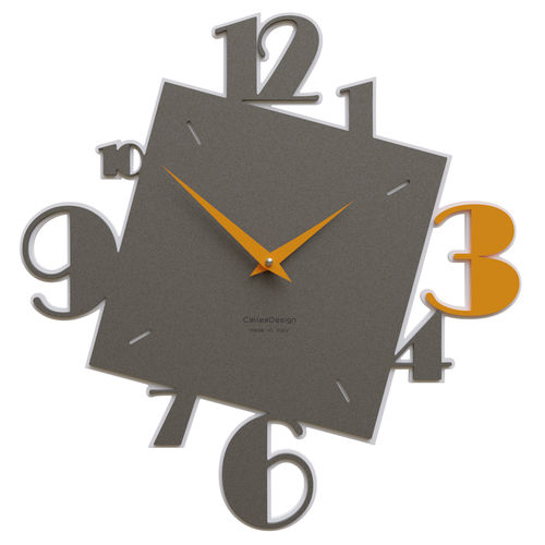 Orologio contemporaneo - Justine - Calleadesign snc di L. Callea e C - a muro / analogico / in alluminio