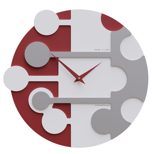 Orologio contemporaneo - Stish - Calleadesign snc di L. Callea e C - a muro / analogico / in alluminio