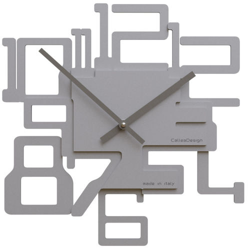Orologio contemporaneo - Kron - Calleadesign snc di L. Callea e C - a muro / analogico / in alluminio
