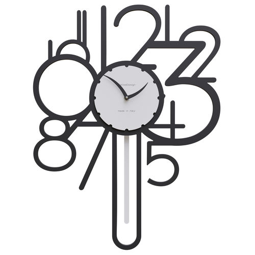 Orologio contemporaneo - Joseph - Calleadesign snc di L. Callea e C - a muro / analogico / in alluminio