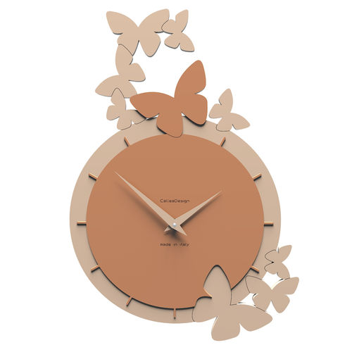 Orologio contemporaneo - 50-10-2 series - Calleadesign snc di L. Callea e C - a muro / analogico / in legno