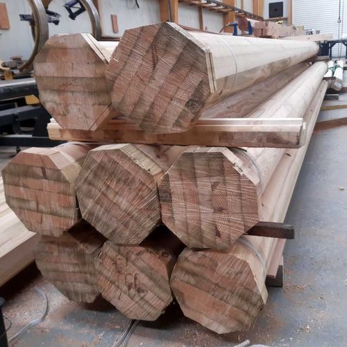 pilastro in pino - Woodspars