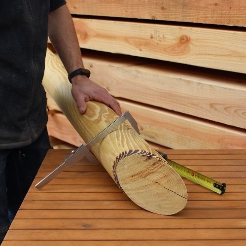 Palo di legno per allestimenti paesaggistici - Woodspars - in robinia
