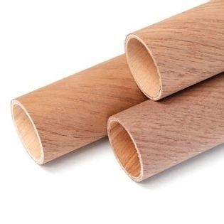 Tubo rigido - hollow veneer tubes - Woodspars