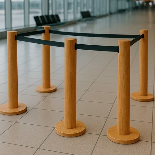 Paletto per pedoni - Woodspars - di sosta / di controllo accessi / fisso