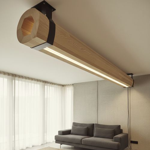 Trave cava - HOLLOW CORE - Woodspars - in legno massiccio / a sezione simmetrica / per muro