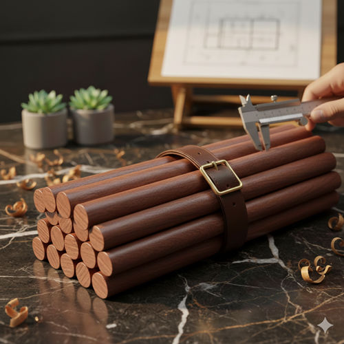 Trave ad alta qualità - Woodspars - in legno / rettangolare / per serramenti