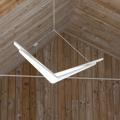 Lampada a sospensione - FLY - Solid Studio - in calcestruzzo fibrorinfrozato / contemporanea / con cavo