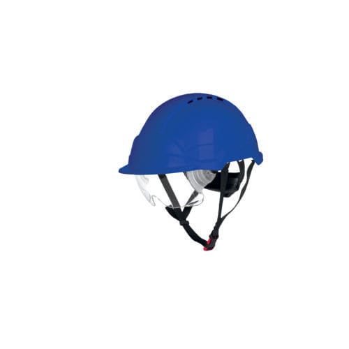 Casco da cantiere - PHOENIX WIND - Coverguard - leggero / in polietilene / con visiera
