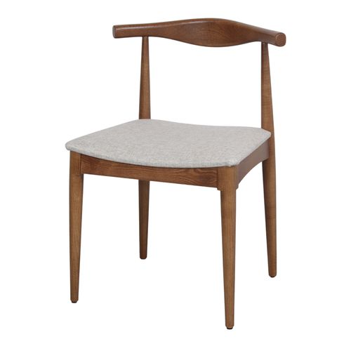 Sedia design scandinavo - RANGER - MisterWils - da interno / in tessuto / con supporto in frassino