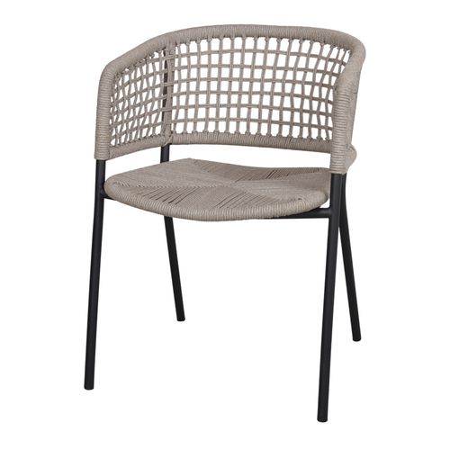 Sedia design scandinavo - COLISEO  - MisterWils - da interno / in metallo / in corda