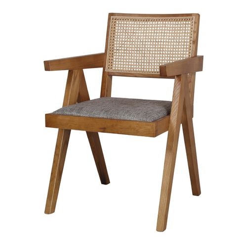 Sedia classica - BALFORD - MisterWils - da interno / in tessuto / in rattan