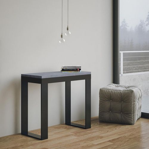 Consolle contemporanea - Tecno Evolution Small - Itamoby - in noce / in frassino / in quercia naturale